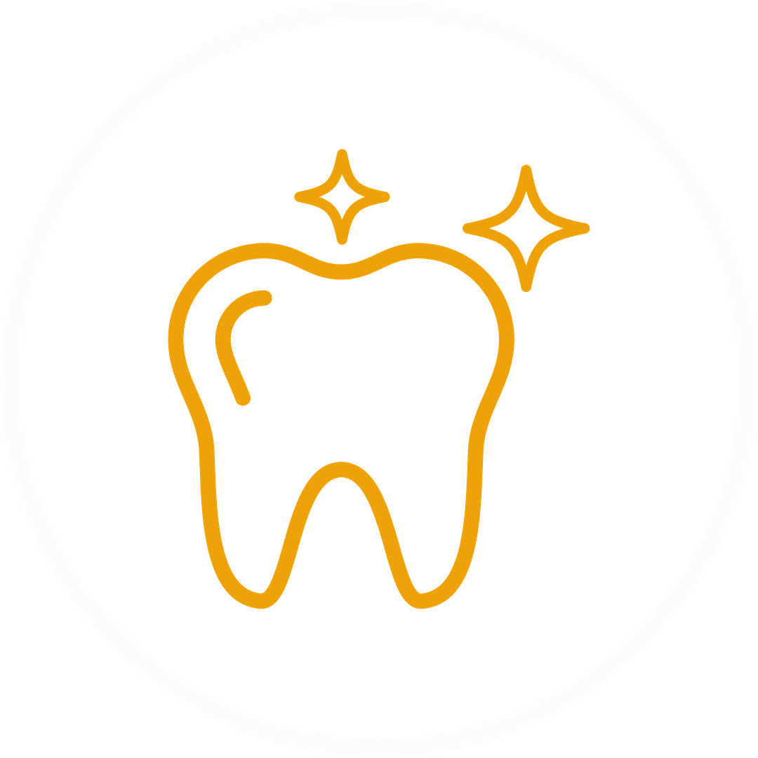Infographic icons highlighting Super Paws Juice benefit: dental care