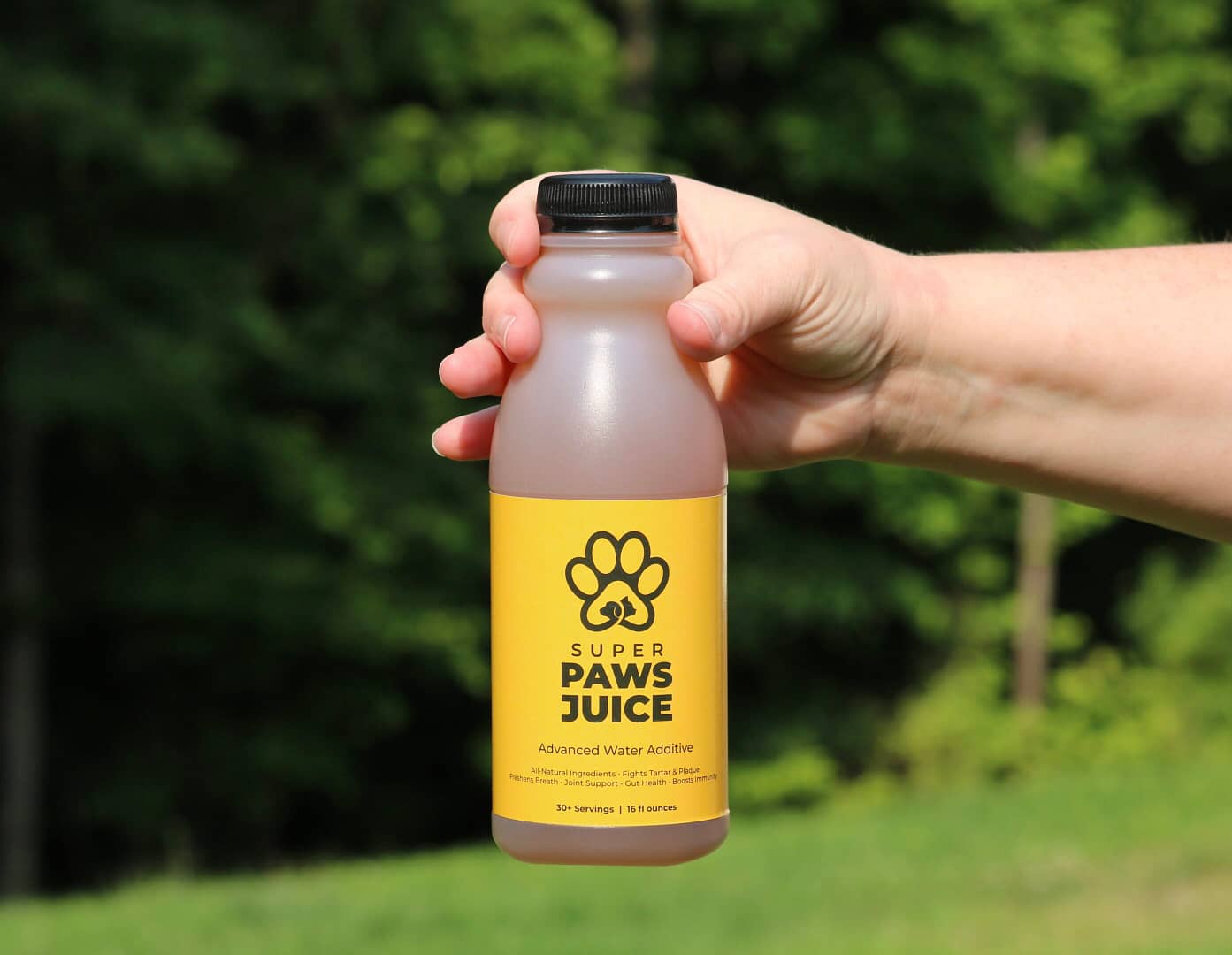 super paws juice is the best immune support water additive for pets